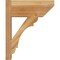 Ekena Millwork Olympic Slat Rough Sawn Outlooker, Western Red Cedar, 8"W x 18"D x 22"H OUT08X18X22OLY06RWR - alternate 2